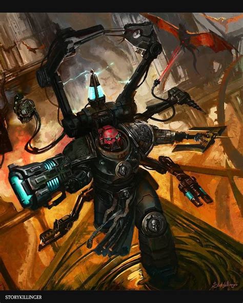Deathwatch Techmarine Warhammer 40k Techmarine Art Deathwatch