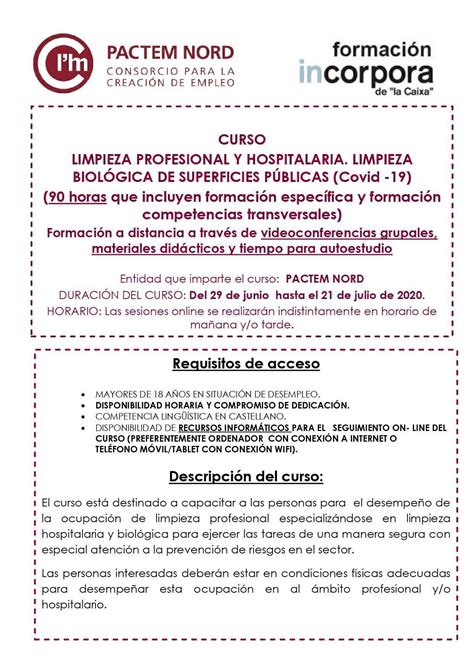 Curso On Line Limpieza Hospitalaria Y Biol Gica Ayuntamiento De Rocafort