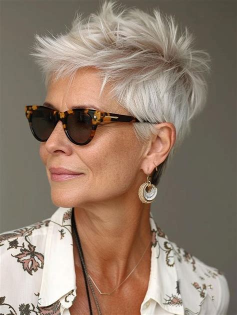 Chic And Elegant Pixie Hairstyles For Older Women Style And Maintenance Tips In 2024 Short