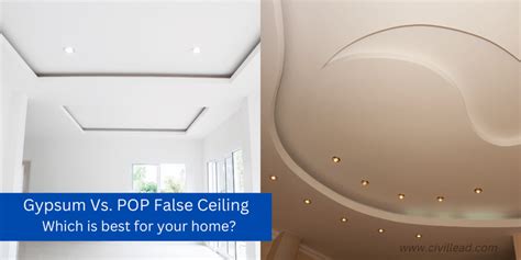 Difference Between False Ceiling And Gypsum Americanwarmoms Org