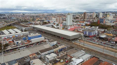 Vis O A Rea Da Esta O De Trem Da Cidade De Suzano Sp Brasil Foto