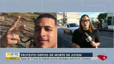 Bom Dia Es Moradores Protestam Ap S Jovem Morrer Durante Abordagem