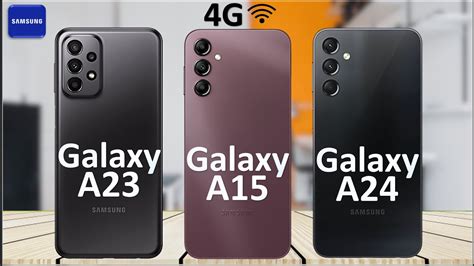 Samsung Galaxy A15 Vs Samsung Galaxy A24 Vs Samsung Galaxy A23 Youtube