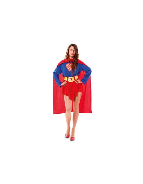 Disfraz Superheroína Sexy Para Mujer Compra En Disfraces Bacanal