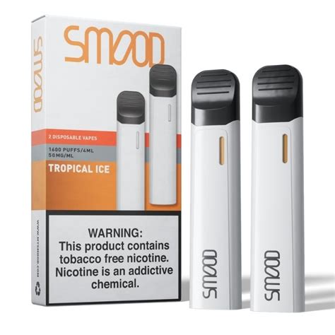 Smood 1600 Puffs Tobacco Disposable Vape 4ml