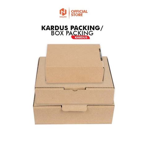 Jual Kardus Packing Macam Ukuran Hampers Polos Box Packaging Karton Die Cut Easy Usage Serbaguna