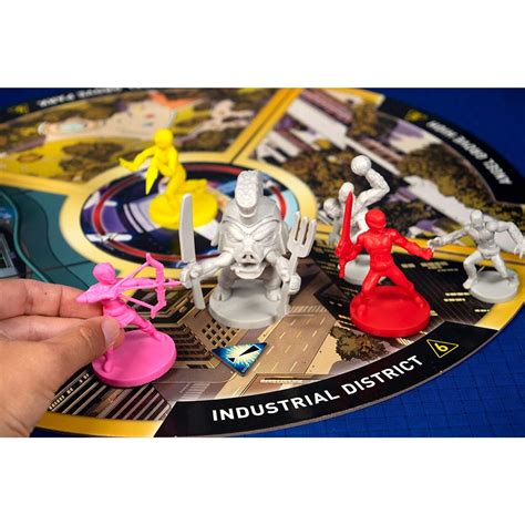 Power Rangers Heroes Of The Grid Board Game Recess Games Llc