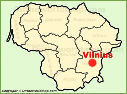 Vilnius Maps | Lithuania | Discover Vilnius with Detailed Maps