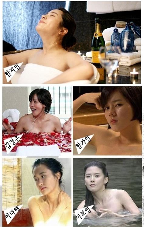 Zoom vào những cảnh siêu hot của các mỹ nữ Hàn