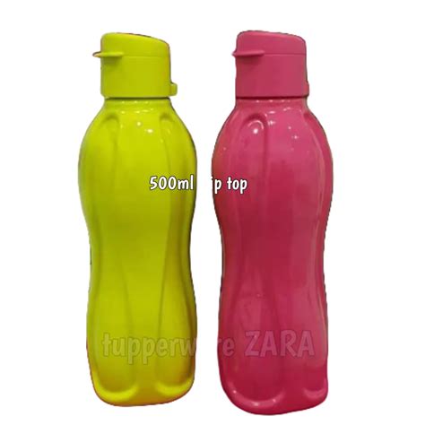 Tupperware Flip Top Eco Bottle Ml Shopee Malaysia