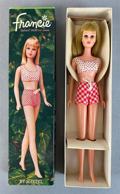At Auction Vintage Mattel Francie Blonde S L Barbie Fashion Doll