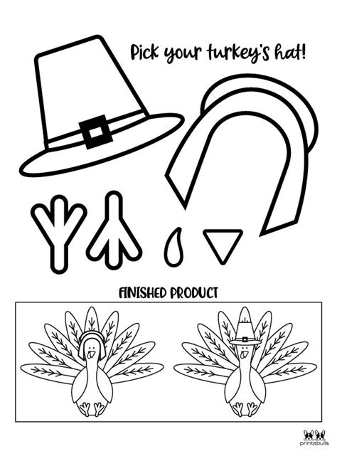 Free Printable Turkey Hat Template - Printable Online