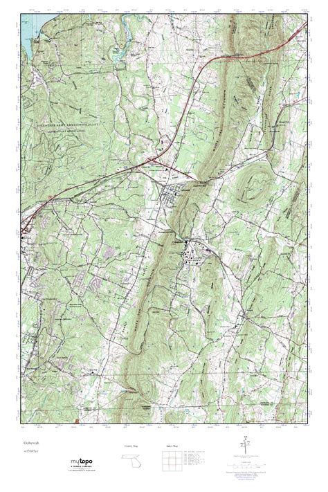 MyTopo Ooltewah Tennessee USGS Quad Topo Map