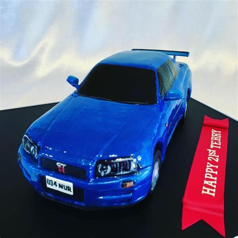 Gtr D Car Cake Car Cake Gtr Car Porsche Turbo