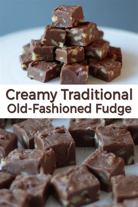 Creamy Old Fashioned Fudge Recipe