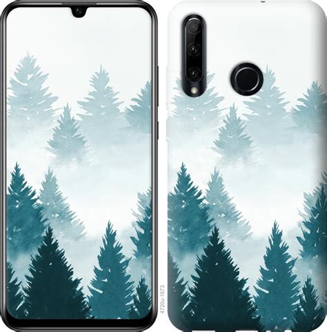 Чехол на Huawei P40 Lite E Акварельные Елки - купить по цене 229 грн ...