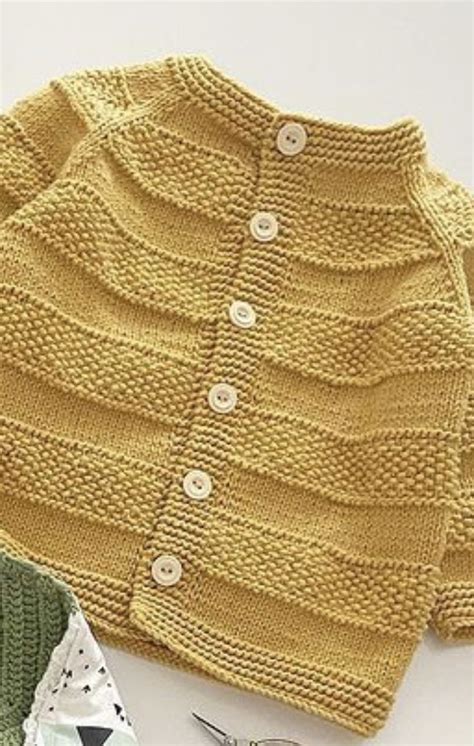 Pin by Sero on Örgü Baby sweater knitting pattern Knit baby sweaters