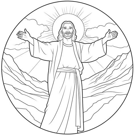 Christian Coloring Sheets (Free to print) | Kokoprint.com