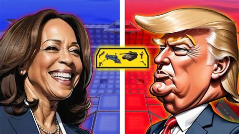 TRUMP VS HARRIS 🔴🔵 1646-8886-4386 by jaidy05 - Fortnite Creative Map ...