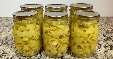 Pickled Banana Pepper Canning Recipe