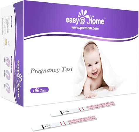 Easy Home Pregnancy Test Strips Kit 100 Pack Hcg Test Strips Early Detection Home