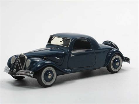 Devos Citroen Traction Cv Faux Cabriolet Blau Modell