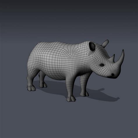 rhinoceros animation 3d max