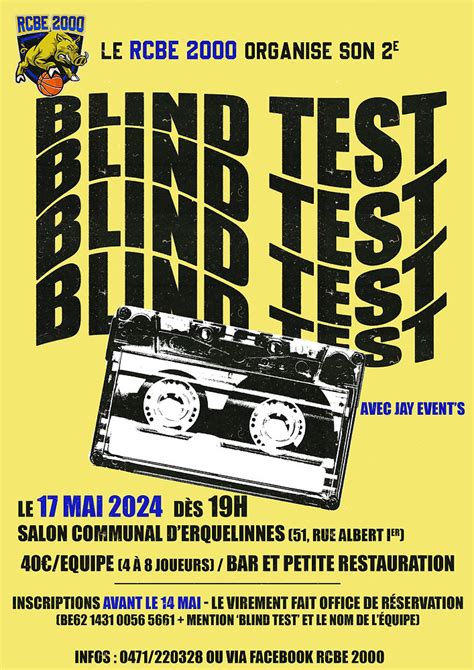 Le Blind Test Du RCBE 2000