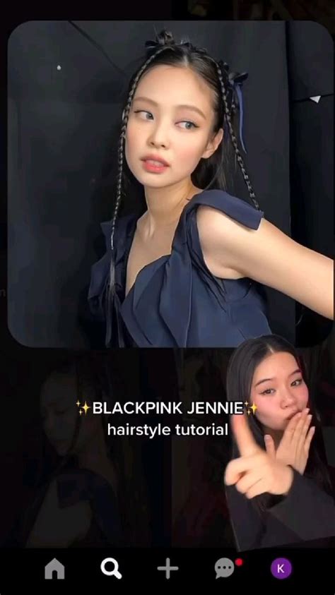 Jennie Hairstyle tutorial | Kolay saç stilleri, Kız saç stilleri, Japon saç modelleri