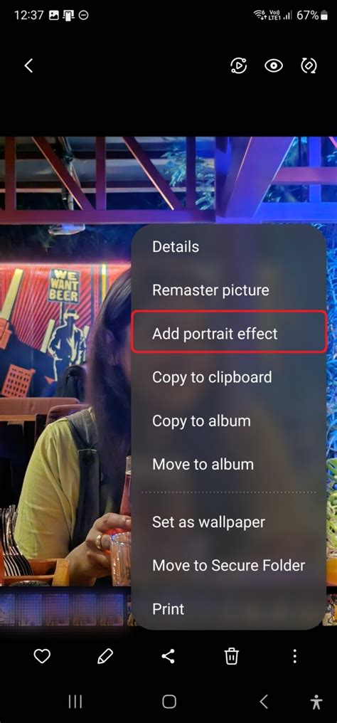 Blur the background on any photo on your Galaxy phone or tablet ...