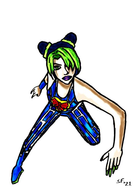 Jolyne Cujoh By Number1exile On Deviantart