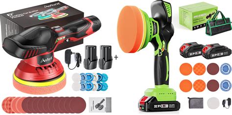 Amazon Avhrit Inch V Cordless Car Buffer Polisher Kit Avhrit