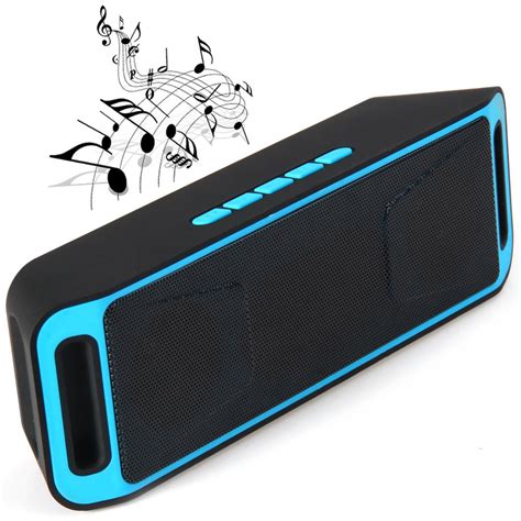 Yinew Speaker Bluetooth Portable Megabass Stereo A Dp Sc Red