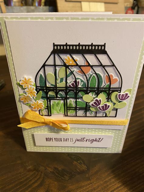 Pin By Monique Zurga On Garden Greenhouse Su Stamping Up Cards Cards Handmade Hello Cards