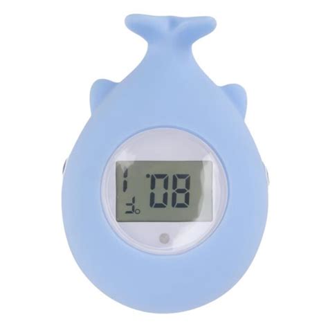 Thermomètre de baignoire pour bébé Baleine DRFEIFY Alarme