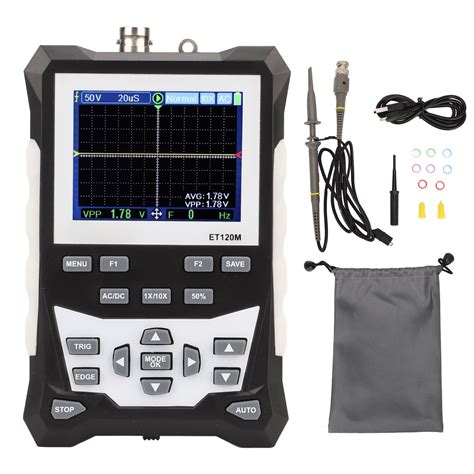 Handheld Oscilloscope Mhz Waveform Bandwidth High Accuracy