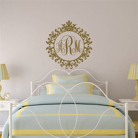 Large Monogram Sticker Letters For Wall Iucn Water