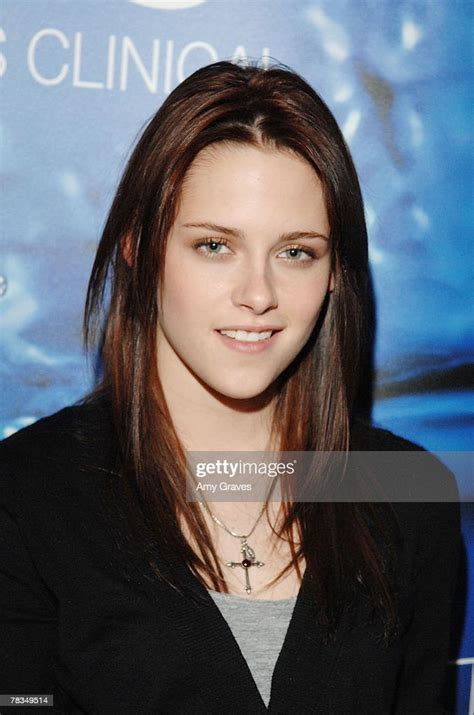 Actress Kristen Stewart attends the Innovative Skin Care Suite at the ...