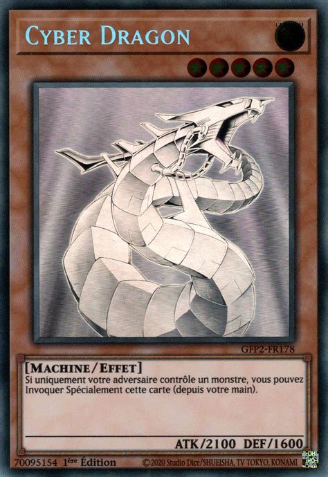 GFP2 FR178 Cyber Dragon Yu Gi Oh