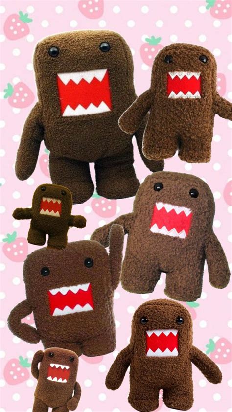 Cute Domo Plush with Teeth