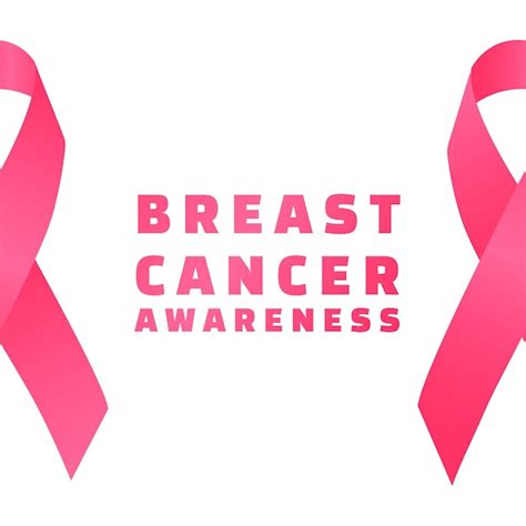 Premium Vector Breast Cancer Awareness Month Landing Page Vector