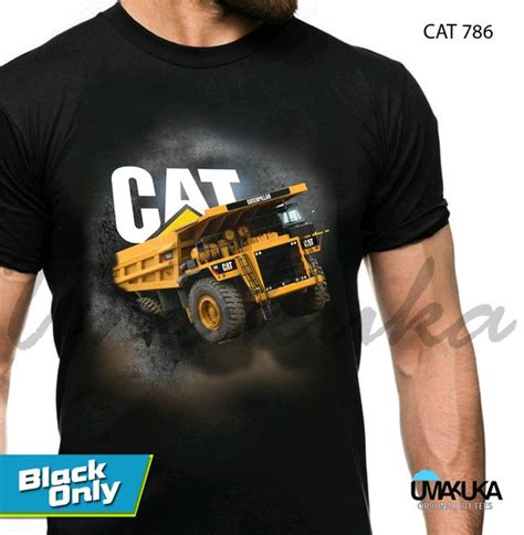 Jual Kaos Motif Alat Berat Mobil Tambang Caterpillar Di Lapak