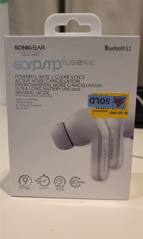 sonicgear earbuds, Mobile Phones & Gadgets, Other Gadgets on Carousell