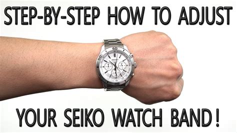 Introducir Imagen How To Adjust A Seiko Watch Band Abzlocal Mx