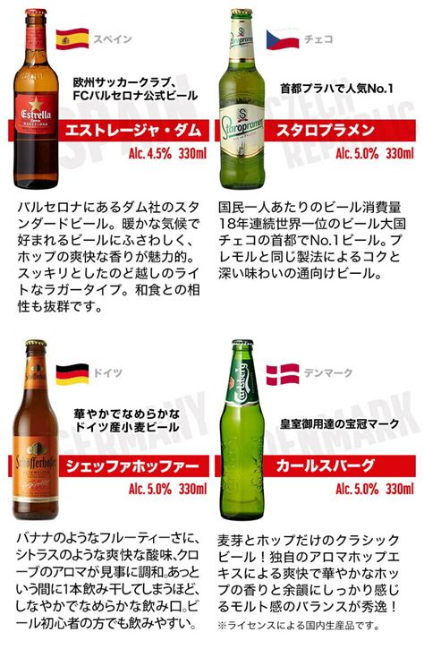 世界のビール9本詰め合わせセット 第24弾 送料無料 ビールセット 瓶 海外ビール 輸入ビール 飲み比べ クラフトビール 長s 【sale