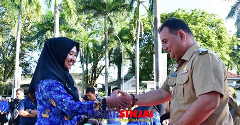 PPPK Dan CPNS 2023 Terima SK Pengangkatan Pj Bupati Sinjai Ingatkan