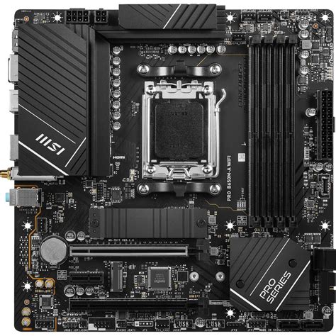 MSI PRO WIFI AMD B650 So.AM5 DDR5 mATX Retail - AMD Sockel AM5 ...