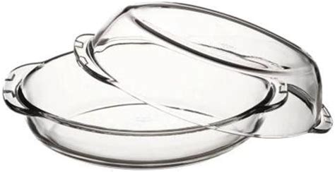 Pasabahce Glass Borcam Oval Casserole With Cover Clear Price From