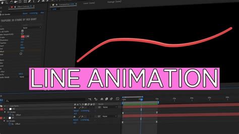 After Effects Tutorial Line Animation With 3d Stroke Cg Animation