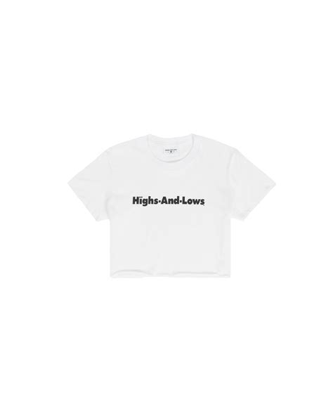 Womens Hïghs And Lows Baby T Shirt White Highs And Lows